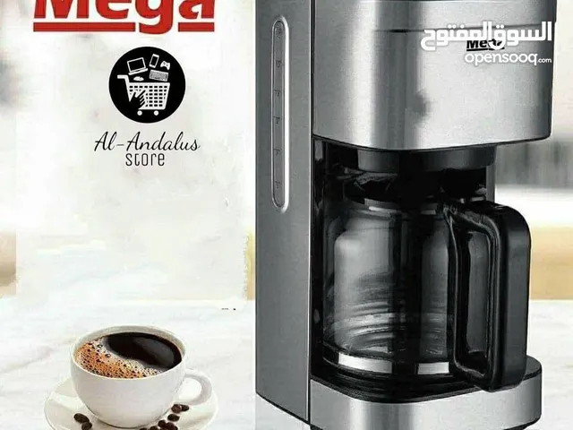 ماكينة صنع القهوة الاصلية ماركة ميجا القدرة : 900 واط.هيكل من الفولاذ المقاوم للصدأ (ستانلس ستيل)