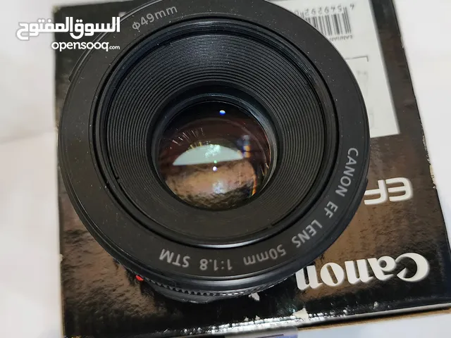 عدسة كانون stm 50mm