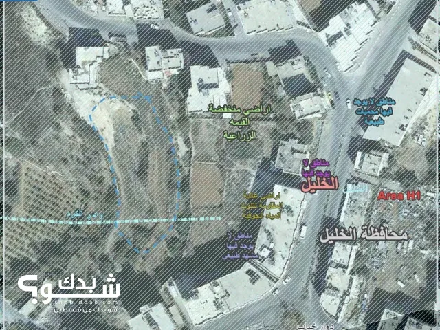 ارض بالخليل ( بالقرب من مسجد خباب /عيصى)