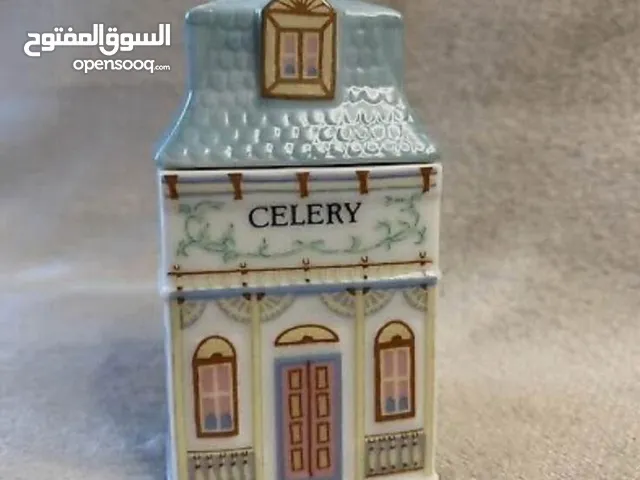 Lenox Spice Village Set - Pepper and Celery Jars only
