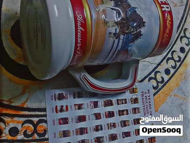كوب سيراميك تذكاري أمريكي أصلي Budweiser إصدار 2025 (حالة وكالة)