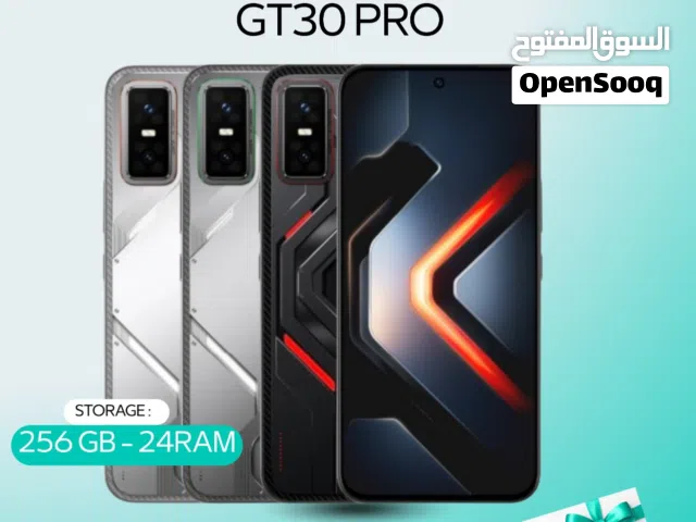 INFINIX GT30 PRO ( 256GB ) / RAM 12 NEW /// انفينكس جي تي 30 برو ذاكرة 256 الرام 12 الجديد