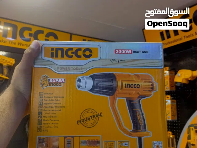 فرد حرارة (Heat Gun) إنجكو أصلي بقوة 2000 واط مع 3 درجات تحكم -