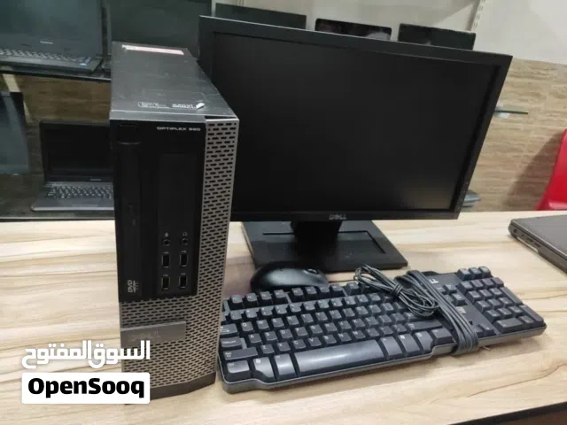 Core i7 Dell with monitor 20 inch 8 gb ram 120 gb ssd 500 gb hdd