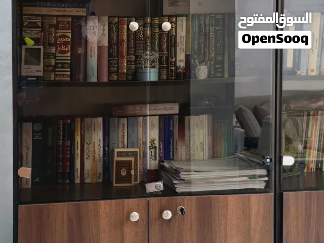 2 مكتبة ارفف خشب اصلي HEAVY DUTY للبيع