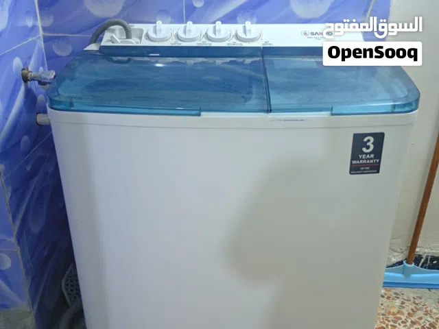 غسالة ملابس حجم 13 كيلو للبيع مستخدمة قليلبع ها جديدة