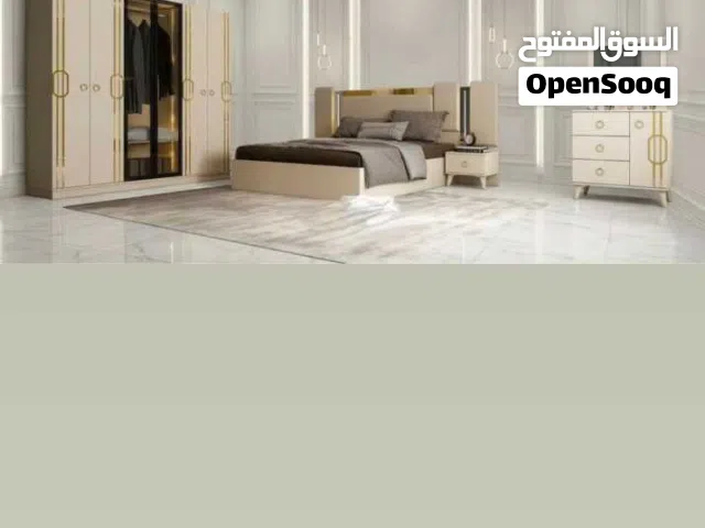 غرف نوم تركي 5قطع كنتور 6 ابواب جربايه مخزن