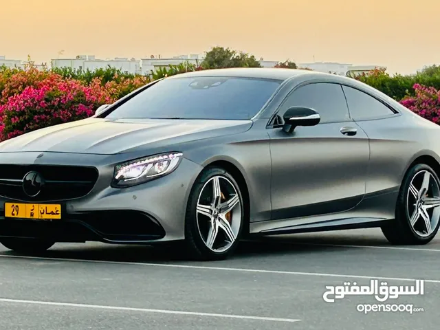 Mercedes benz S63 amg coupe gcc