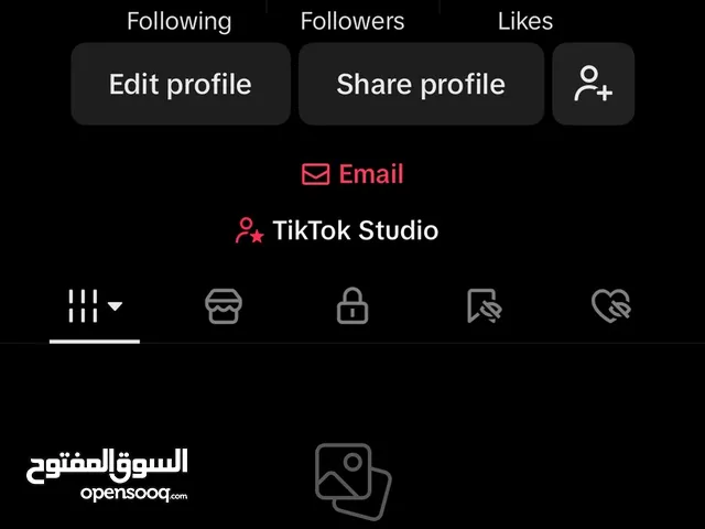 حساب تيك توك جديد رباعي 6lt1