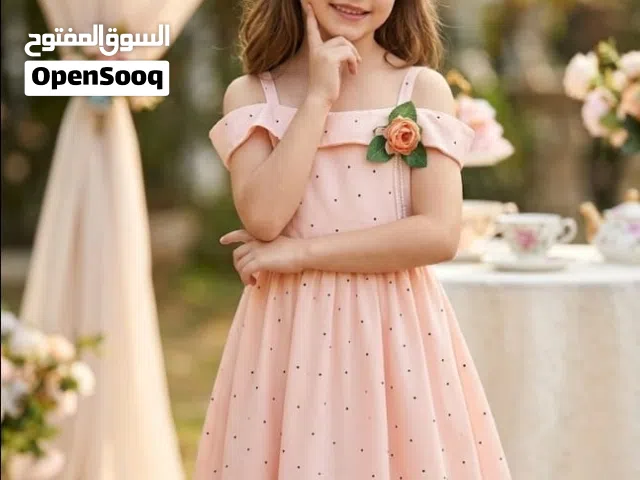 فساتين اطفال جديده و افرهول جينز ستاتي جديد ملابس اطفال بحال الجديد