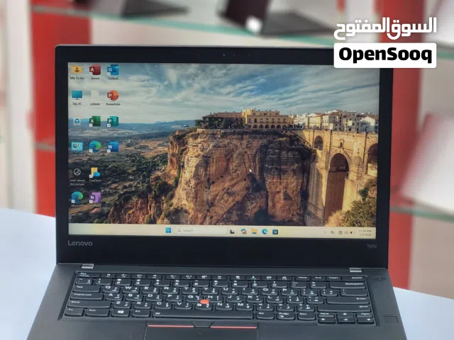 LENOVO THINKPAD INTEL CORE I5 PROCESSOR 6TH GENERATION 8GB RAM 256GB SSD 14INCH SCREEN FREE BAG
