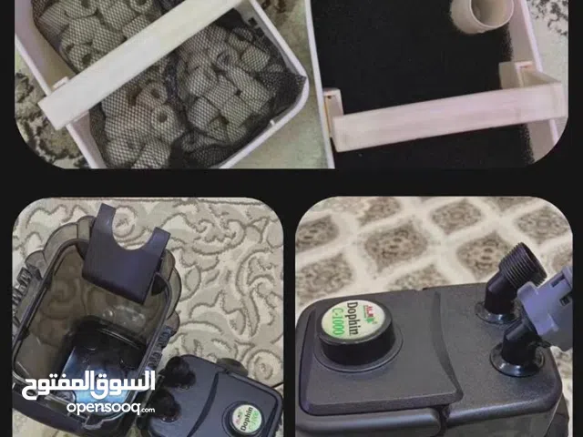 2 Aquariums with canister filter