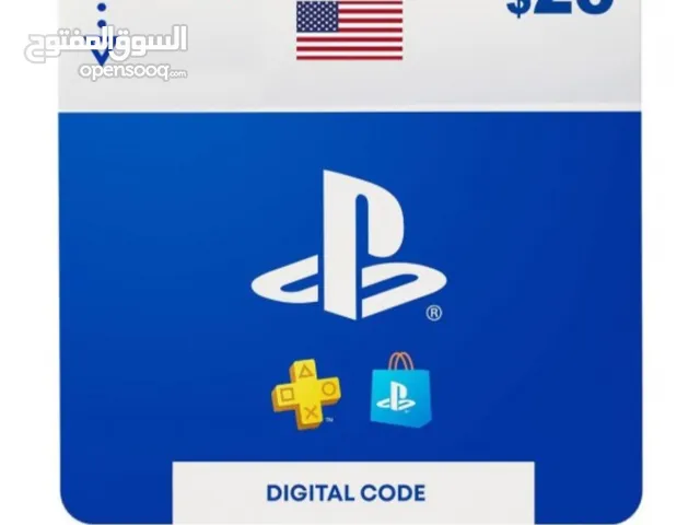 بطاقة 25 دولار بلاستيشن