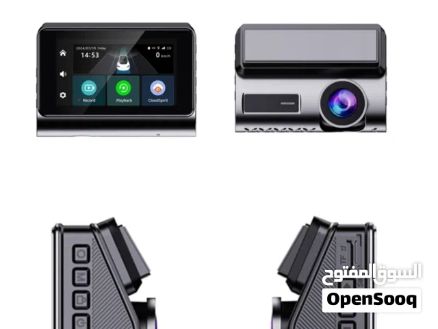 كاميرا السيارة Dash Cam بتقنية واي فاي وشفرة الجيل الرابع مع كاميرا خلفية بسعر حصري ومنافس