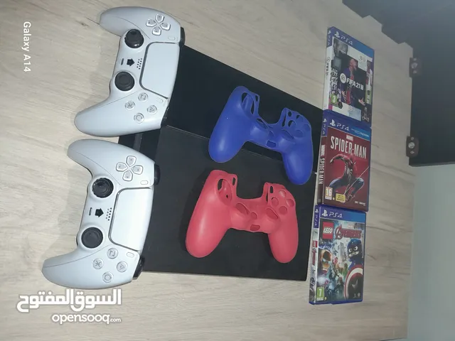 بليستيشن 4 مع عدد العاب كبير و Fc 25 و ماين كرافت و الجهاز 1T