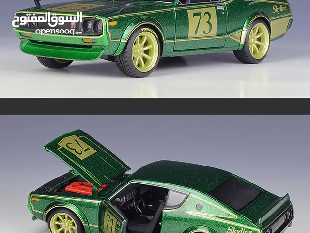 للبيع مجسم نيسان سكايلن حجم 1 24 ب 10 دينار