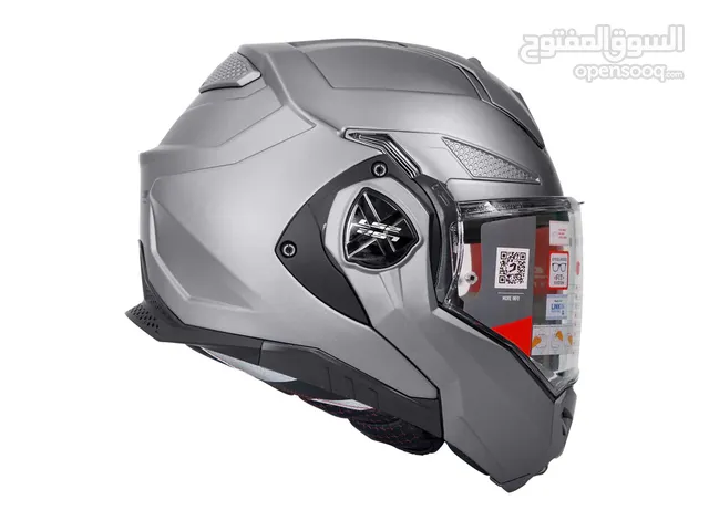LS2 FF901 ADVANT X SOLID MATT TITANIUM MODULAR HELMET