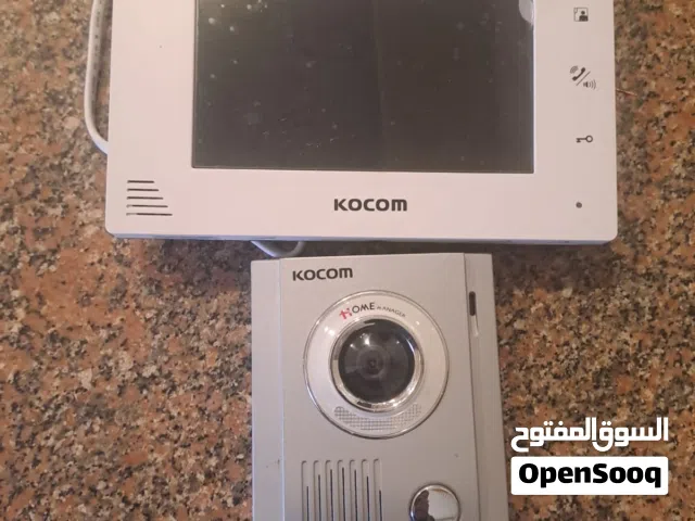 للبيع نظام انتركم منزلي مرئي (شاشة + كاميرا خارجية) ماركة KOCOM الكورية الأصيلة  توب نظافة