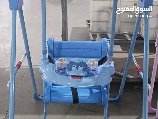مرجيحه الاطفال الجميله موسيقي وانوار مسند لراحه الطفل حزام امان ل امان الطفل