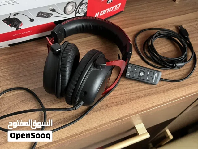 مرحبا  سماعه هايبر اكس كلاوت تو سماعه جديده ستخدام قليم نضيفه %100 مشتريها