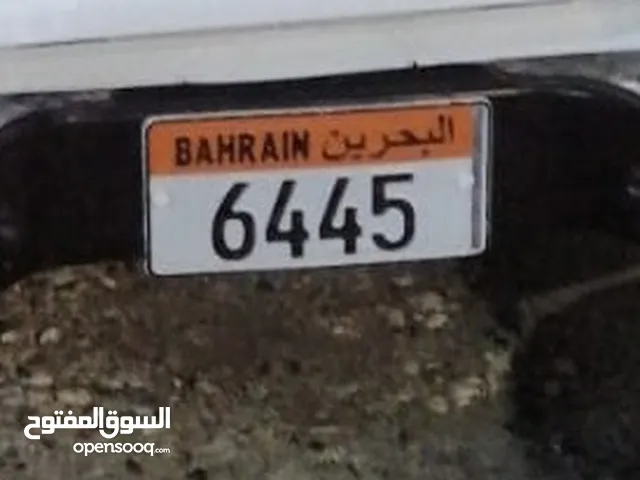 pickup number plate