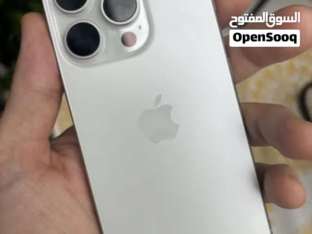 ايفون15برو ماكس 256جيجبايت مغير شاشه فقط وفحص وين ما بدك