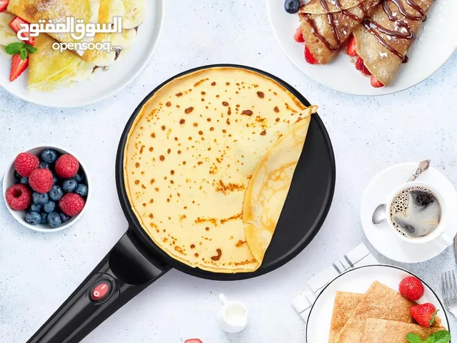 محضرة كريب كهربائية سطح من الكرانيت تسوي اطيب كريب و سريعة و عملية