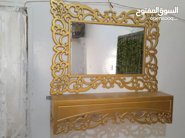 مراية برف موديل ذهبي