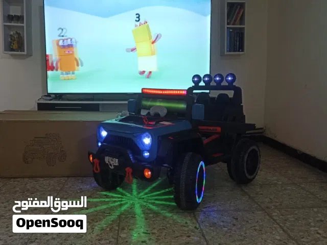 للبيع سيارة كهربائية للأطفال شبه جديدة . الموديل : LB-688-S .