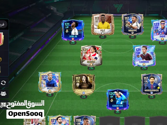 حساب FC Mobile أوفر 121 بطل FC للبيع