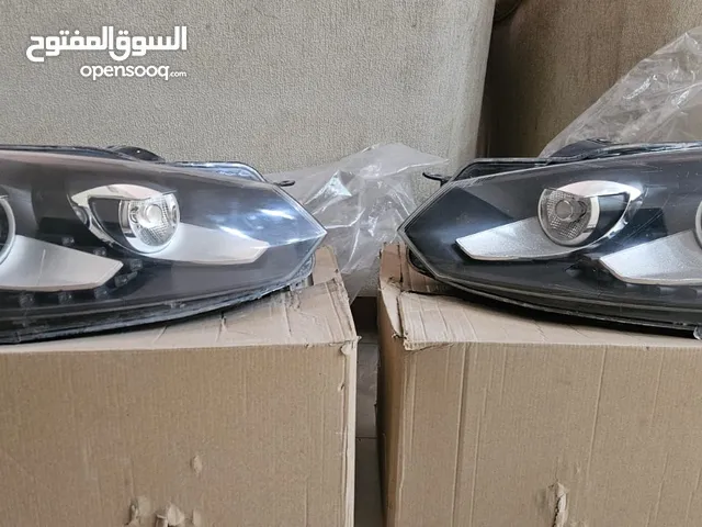 OEM VW Golf MK6 Headlights (2010-2013) - Used, good condition, full set (L+R)