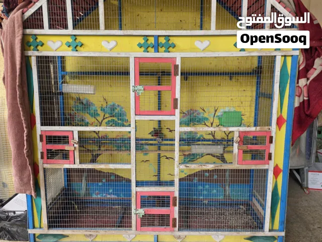 قفص نضيف جدآ يصلح لكل الطيور