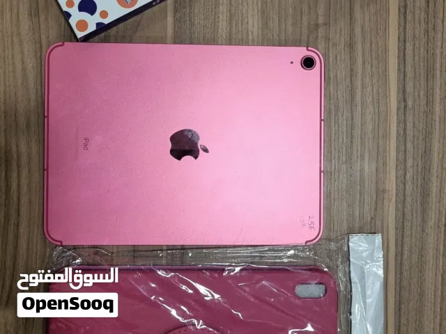 آيباد 10 مساحة  256GB  باللون الوردي تابع الوصف