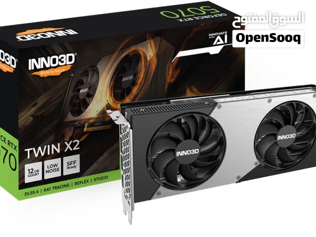 Rtx 5070 12GB GDDR7 كرت شاشة