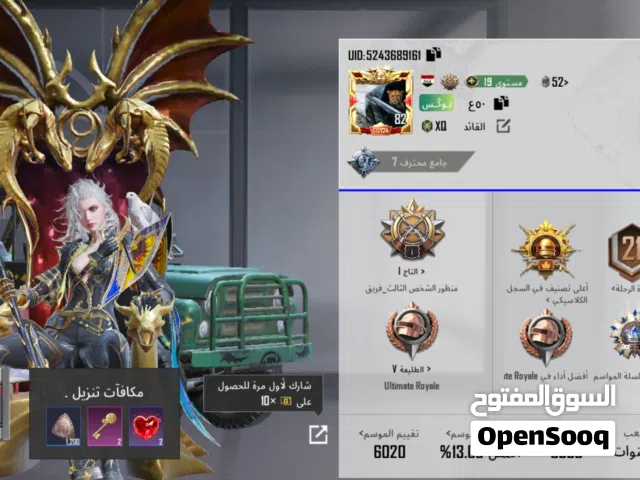 Pubg Accounts and Characters for Sale in Basra