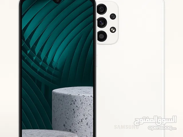 Samsung Galaxy A23 أبيض - 128GB - استعمال خفيف مع الكرتونة والشاحن