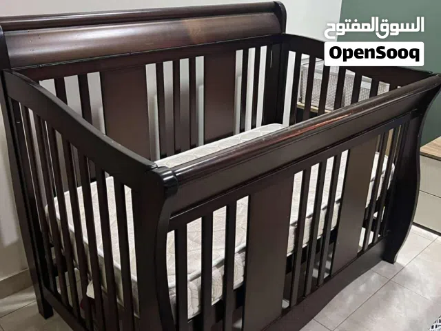 Wooden frame cot with  Mattress