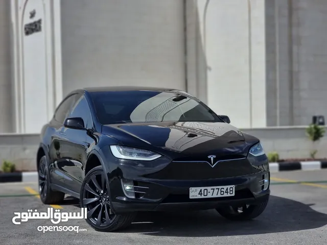 TESLA MODEL X 100D LONGRANGE DUALMOTOR 2019  تيسلا موديل إكس جمرك جديد أكبر بطارية 550كم