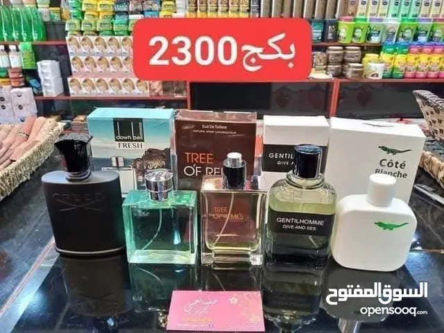 بكح عطر 5قطع بعشر دنانير فقط حجم الزجاجة 100مل