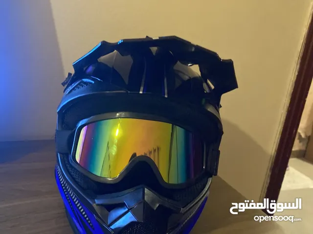 Helmet for dirt bike or e bike,خوذه للدراجات الرملية او للدراجات الكهرابائية