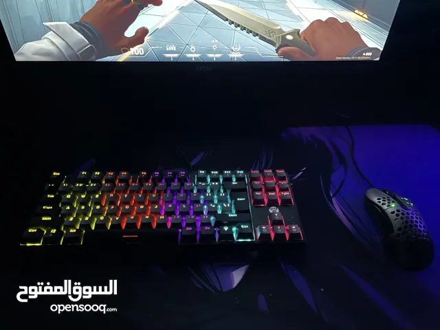 ماوس و كيبورد سلكي ميكانيكي للبيع في حفر الباطن نضاف سبب البيع ما ابي سلكي