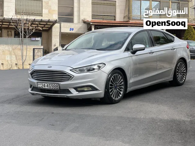 فورد فيوجن 2017 تيتانيوم بدون فتحة بحالة ممتازة