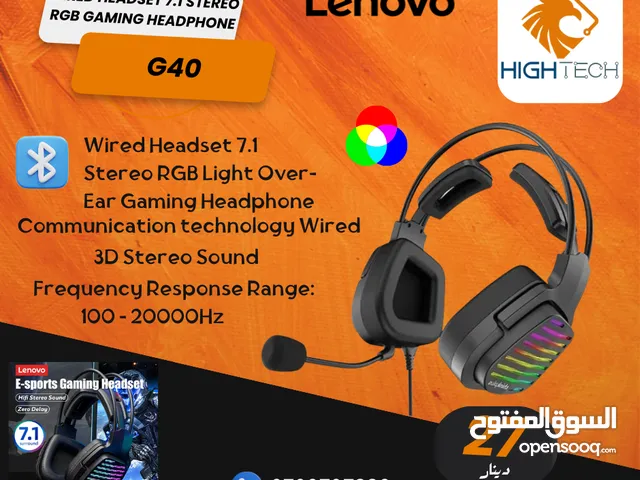 سماعات-Lenovo G40 GAMING WIRED HEADSET.