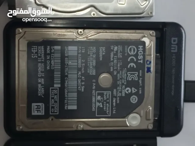 2x 1TB Laptop Hard Disks for Sale – High Performance & Great Condition
