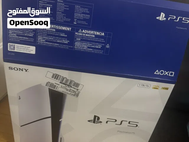 Sony PlayStation 5 (1TB) +يد تحكم DualSense