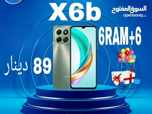 HONOR//X6b//265/6+6ram هونر سعر حرق الجديد كليا//128