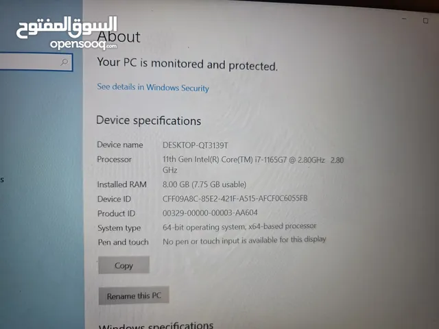 Windows HP for sale  in Amman