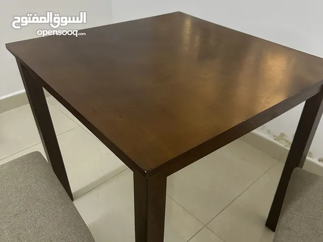 Dinning table with 2 chairs pure wooden
