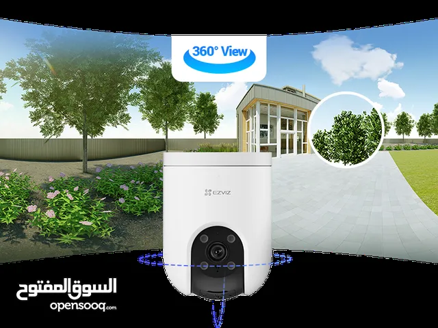 كاميرا واي فاي EZVIZ WIFI H8c Pro – رؤية بانورامية بدقة 2K+ وتحكم شامل 360°