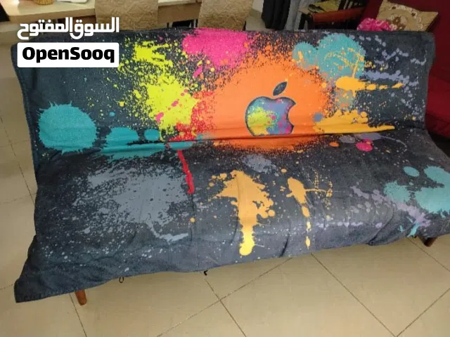 Sofa cumbed multicolor with apple design